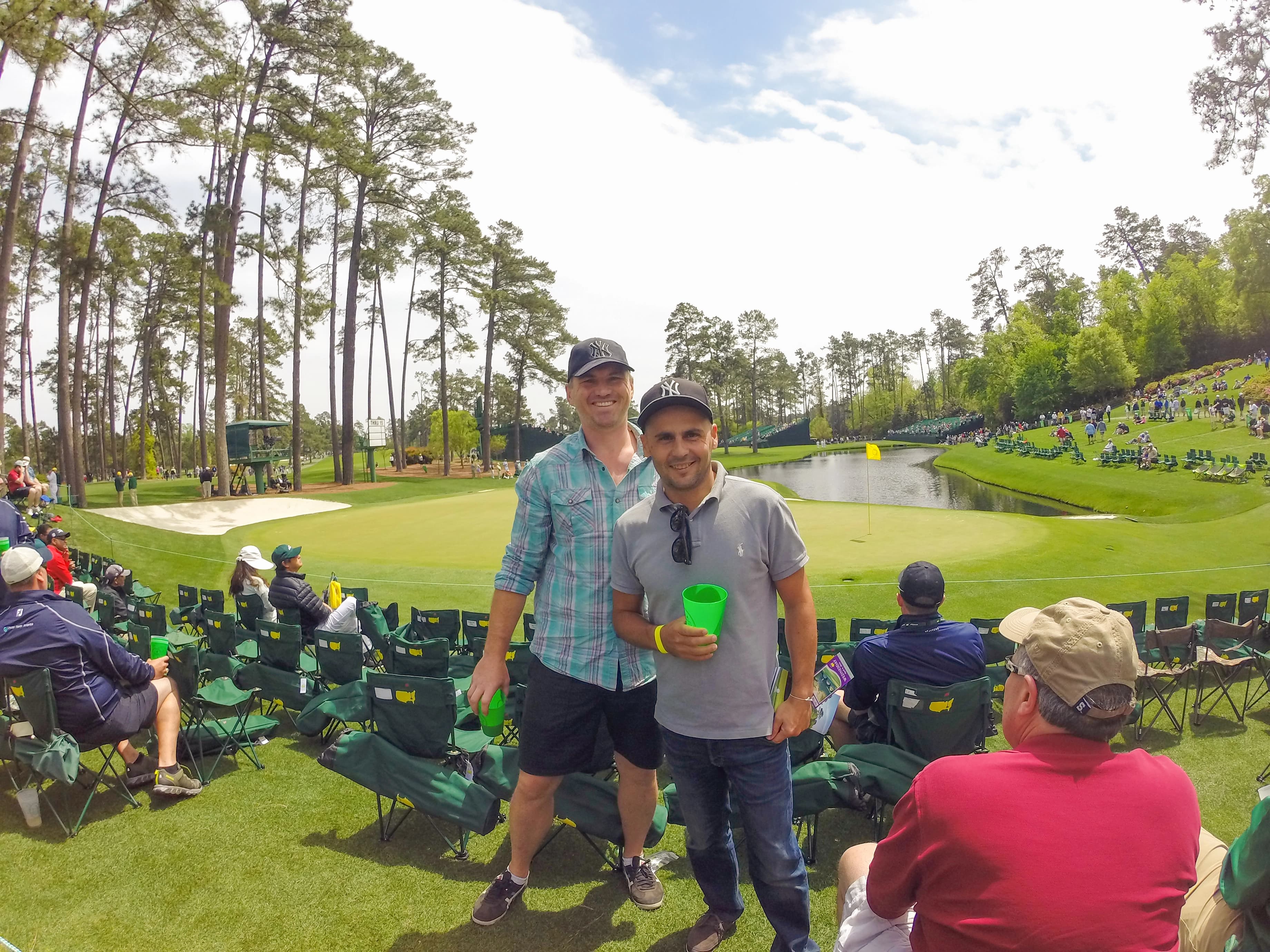 Golf Loot founder Brian Vella at a golf event